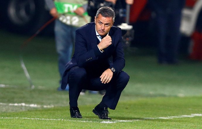El entrenador del Villarreal, Fran Escribá