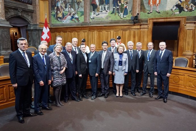 García-Escudero en la reunión de la Asociación de Senados Europeos