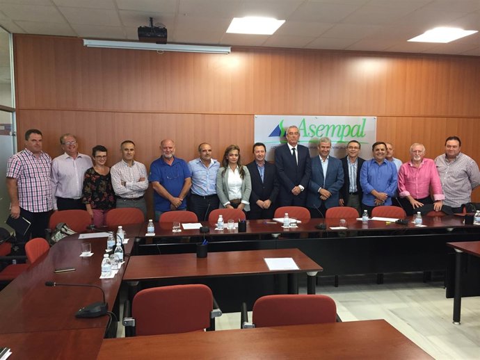 Integrantes de la Mesa del Agua de Almería