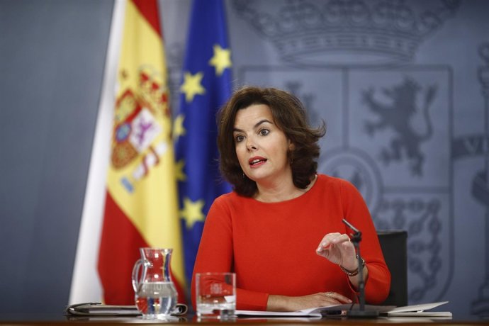 Rueda de prensa de Santamaría