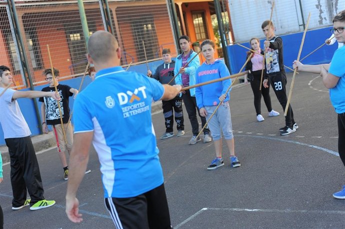 NOTA DE PRENSA Y FOTOGRAFÍAS: DEPORTES AUTÓCTONOS LO NUESTRO EN TU CENTRO