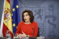 Santamaría pide no adelantar acontecimientos ante el anuncio del PSOE de no apoyar los PGE