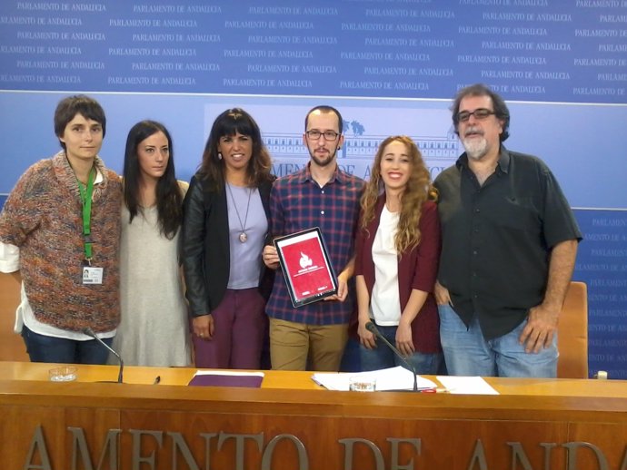Rueda de prensa de Podemos Andalucía para presentar el Informe Doñana