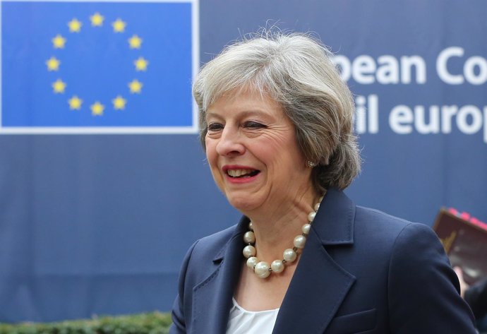 La primera ministra británica, Theresa May