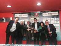 Gobierno vasco, Diputación de Álava y Ayuntamiento de Vitoria firman con ACB el acuerdo para acoger la Copa del Rey