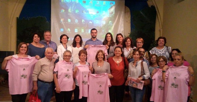 Día contra el cáncer de mama en Montellano y Coripe