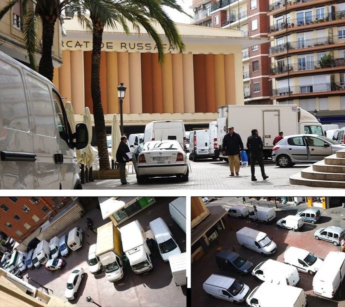 Imágenes del barrio de Russafa