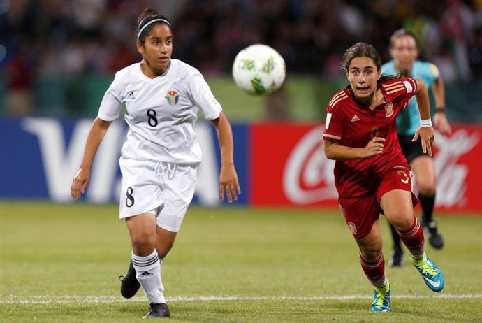 Lorena Navarro, jugadora de la selección española femenina Sub-17