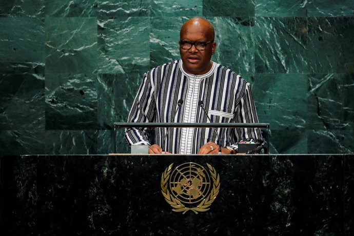 El presidente de Burkina Faso, Roch Marc Christian Kabore