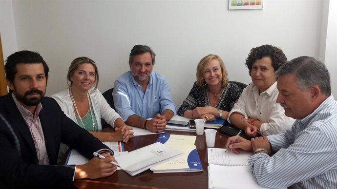 Reunión de la Diputación de Almería y Fundación Almería Social y Laboral