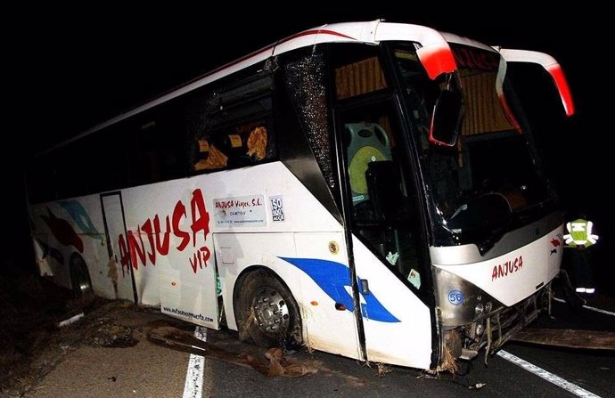 Autobús TAU Castelló accidente