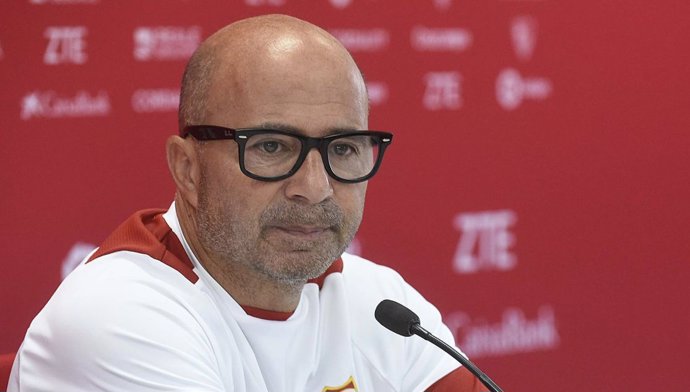 Jorge Sampaoli, entrenador del Sevilla