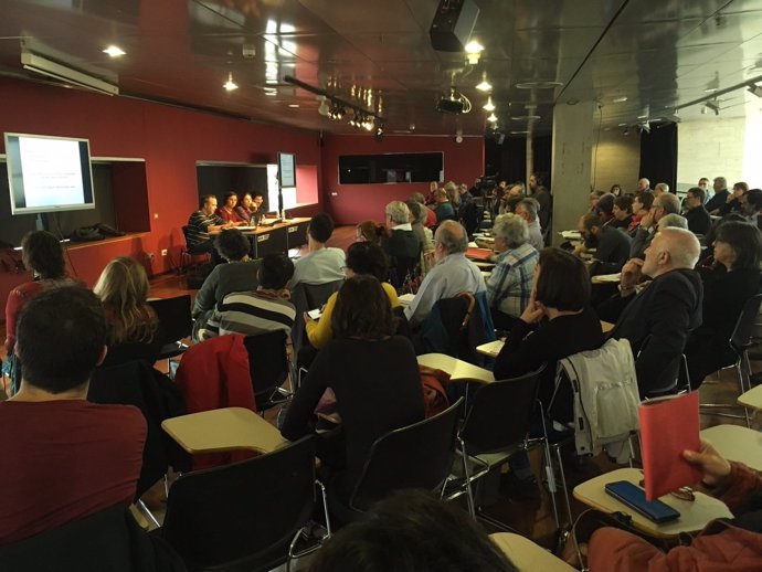 Pleno de BComú en el CCCB