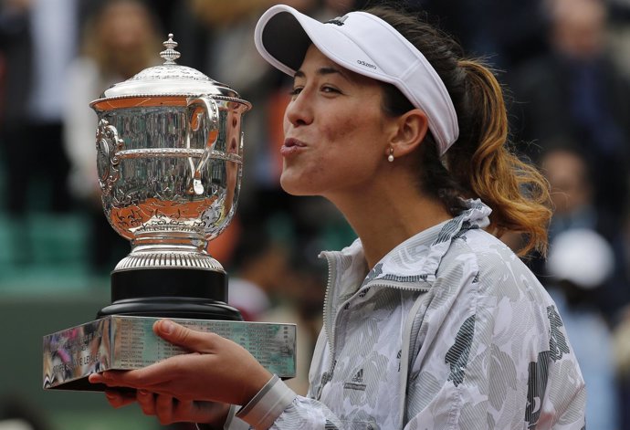 Garbiñe Muguruza se proclama campeona de Roland Garros