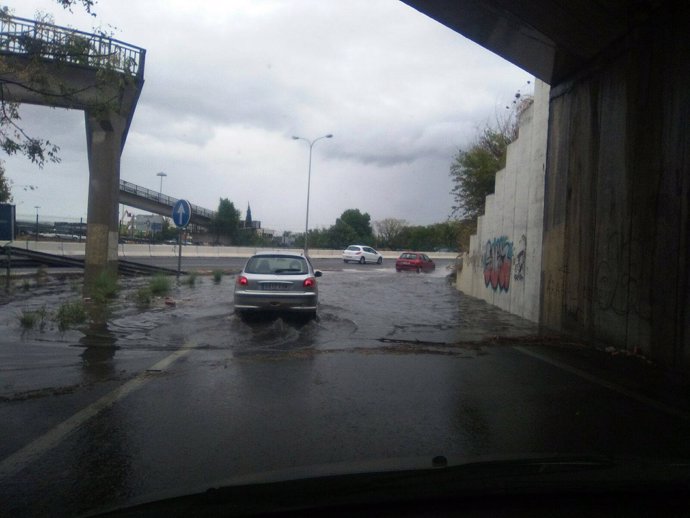 Incidencias por lluvias en Andalucía