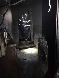 Extinguido un incendio en una vivienda unifamiliar de Algeciras
