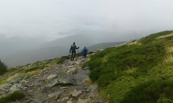 La Guardia Civil rescata a un hombre en el Moncayo.