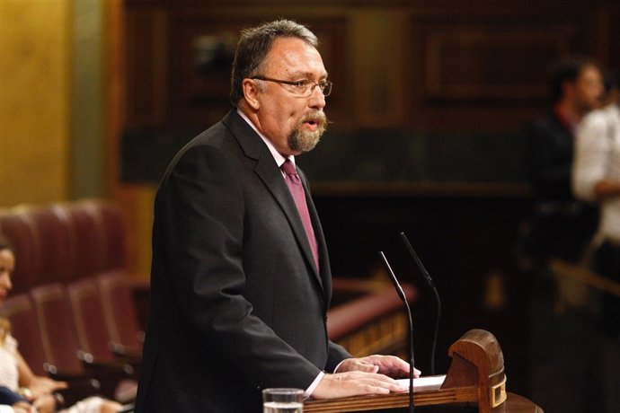 Isidro Martínez Oblanca en el debate de investidura de Rajoy 