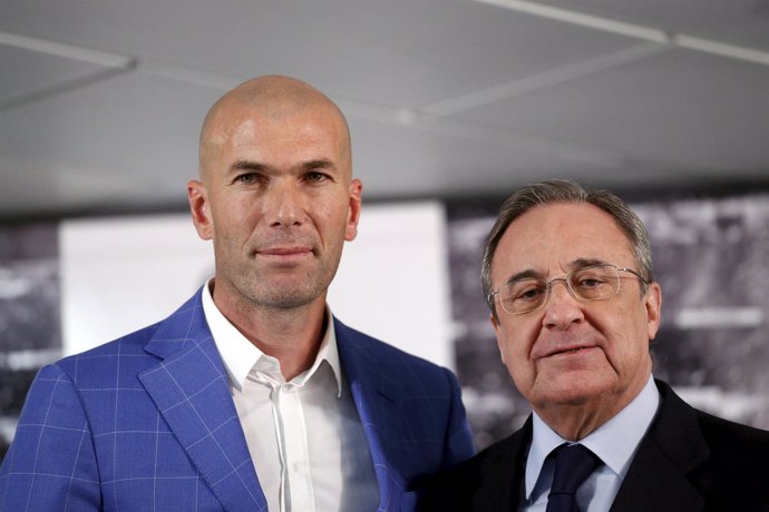Zinédine Zidane Florentino Pérez Real Madrid