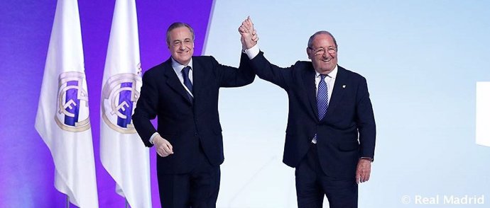 Florentino Pérez Paco Gento Real Madrid presidente honor