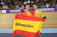 Torres y Mora, campeones de Europa en Madison; Calvo, bronce en Sprint