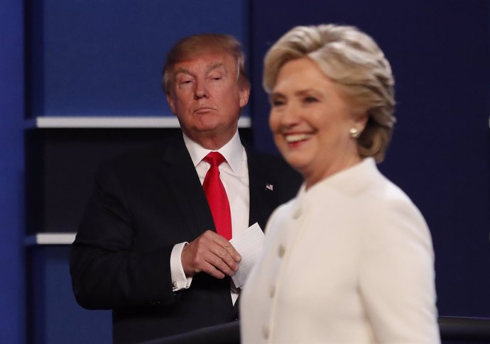 Tercer debate entre Trump y Clinton