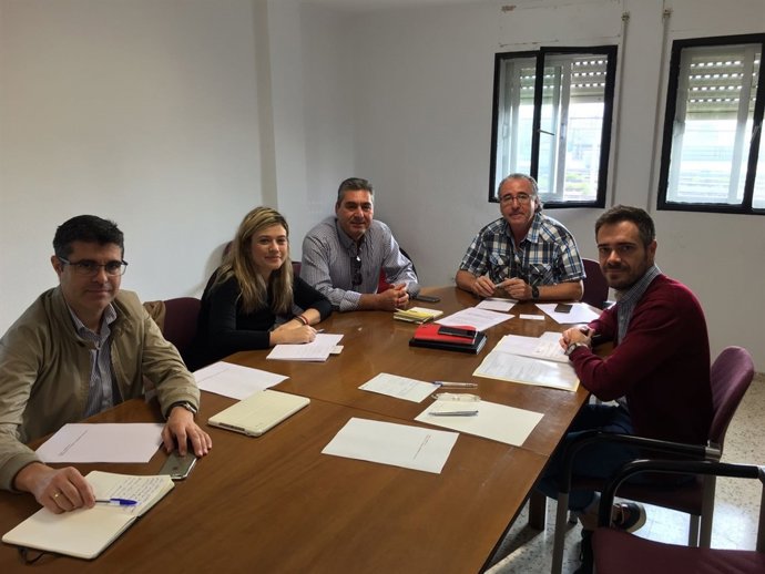 Reunión de Felipe Sicilia con UGT Linares