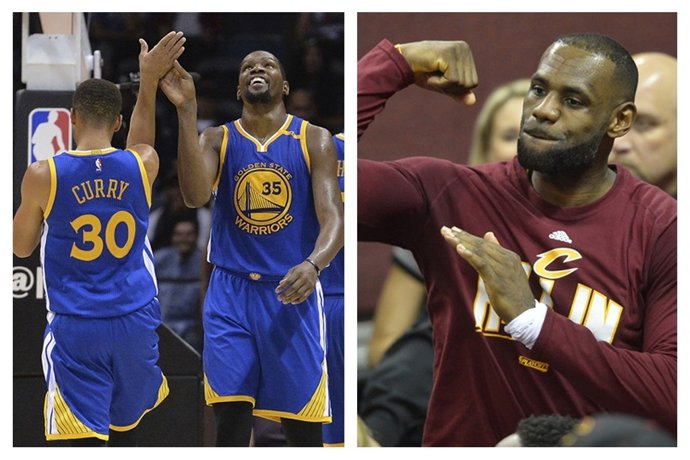 Montaje LeBron Curry Durant
