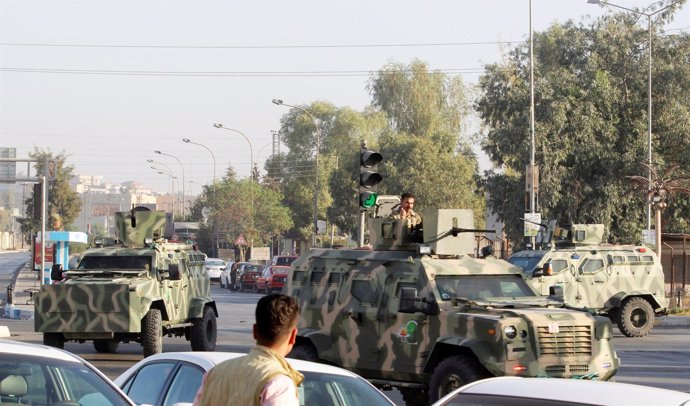 Ataque de Estado Islámico en Kirkuk (Irak)