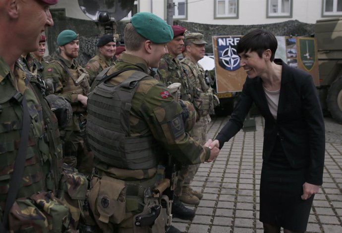 La ministra de Defensa noruega, Ine Eriksen Soereide