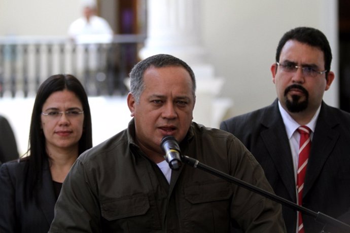 El vicepresidente del PSUV y diputado y de la AN, Diosdado Cabello