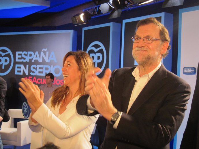 Alícia Sánchez-Camacho, Mariano Rajoy (PP)