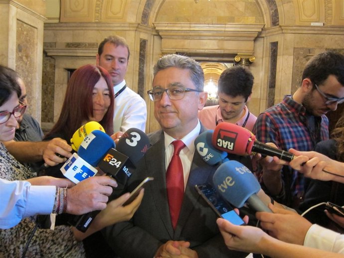 El portavoz del PP en el Parlament, Enric Millo