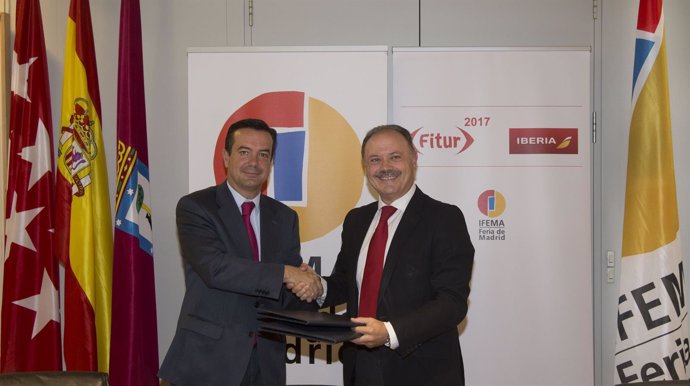 Iberia e Ifema renuevan su acuerdo de colaboración