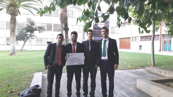 Raúl Lekumberri, Jesús Vidán, David Garciandía e Íñigo de Carlos.