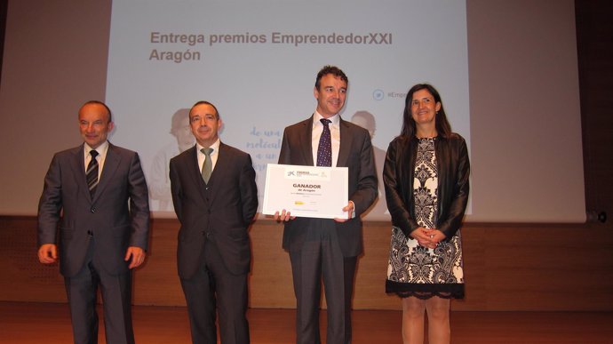 La empresa BioCurve gana los Premios Emprendedor XXI en Aragón