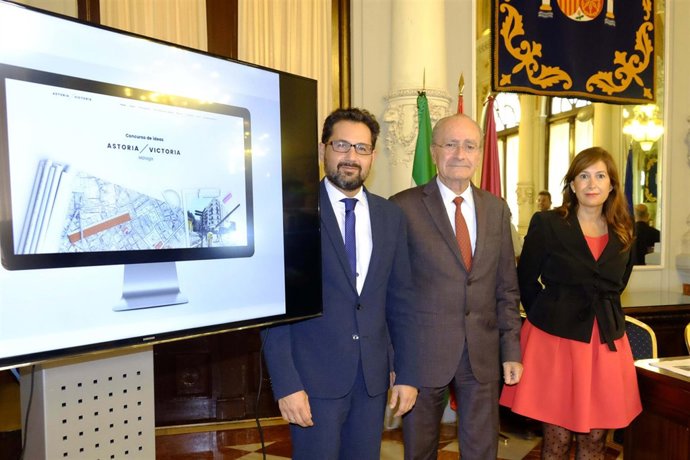 Pomares, De la Torre y Del Corral presentan el concurso internacional de ideas 