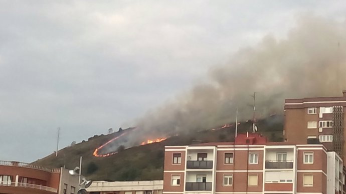 Incendio en Artxanda, Bilbao