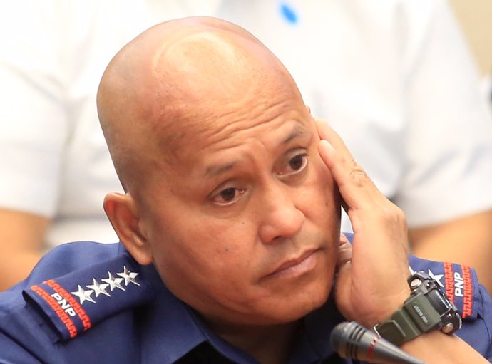 El jefe de la Policía Nacional de Filipinas, Ronald dela Rosa.