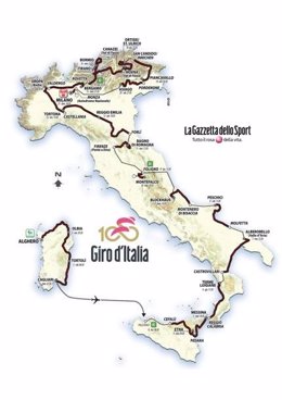 Se presenta la edición número 100 del Giro de Italia
