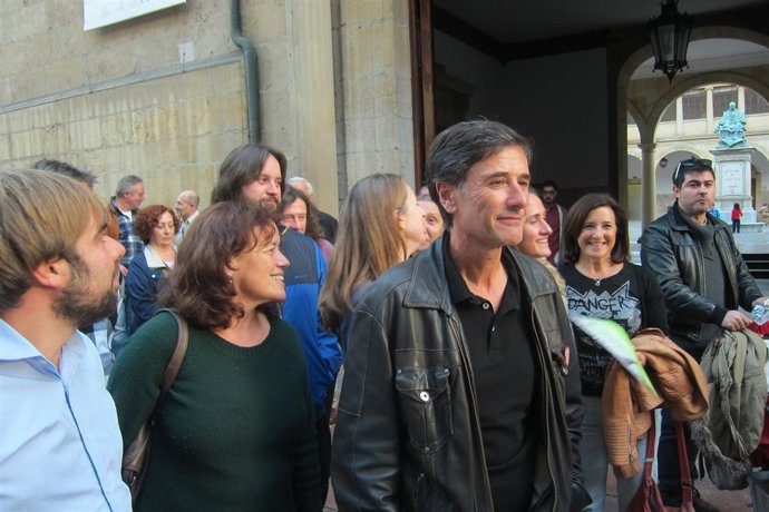    El Diputado De Podemos Asturias En La Junta General, Enrique López.