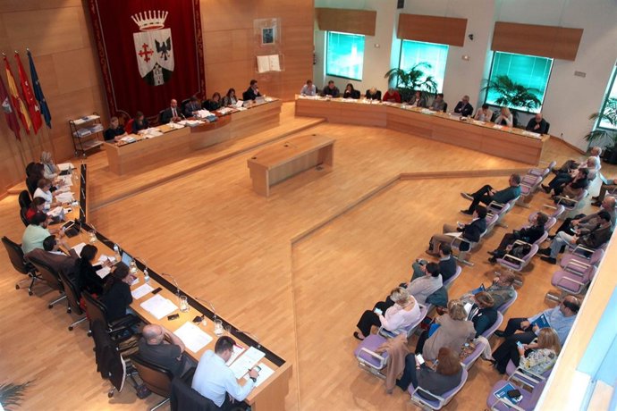 Salón de plenos de Alcobendas (Madrid)