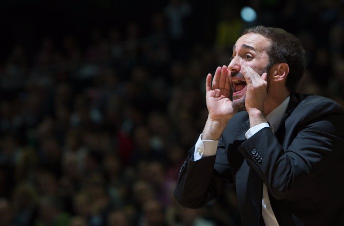 Sito Alonso entrenador del Dominion Bilbao Basket.