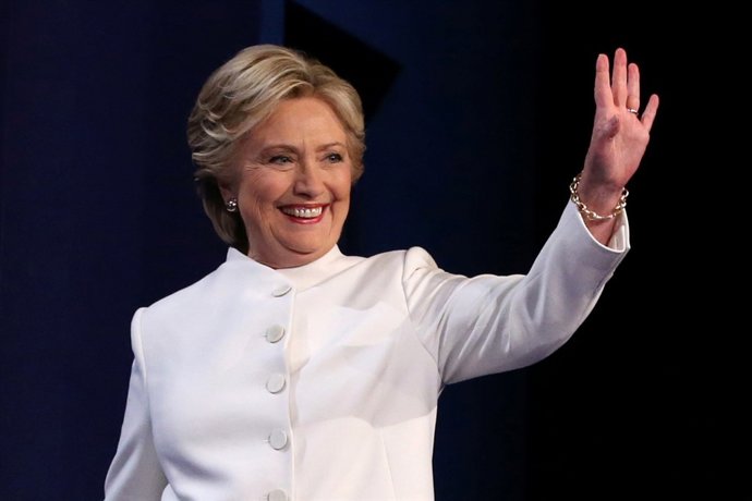 Hillary Clinton en el último debate 