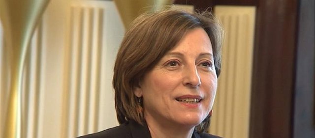 El TSJC admite la querella contra Forcadell