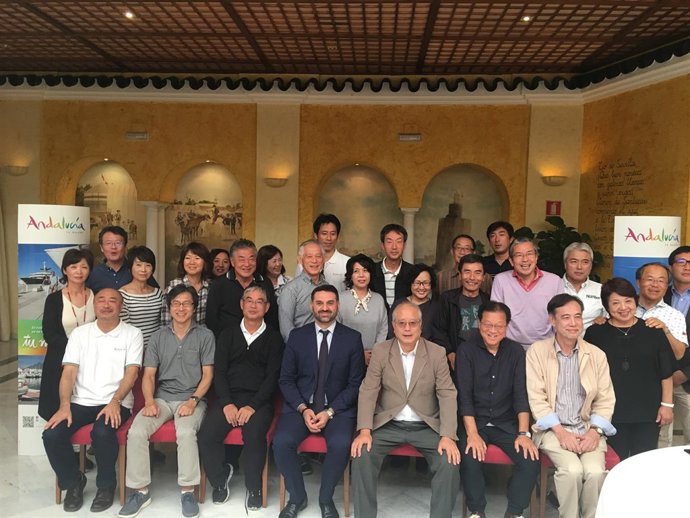 Encuentro con directivos de compañías japonesas en Andalucía.