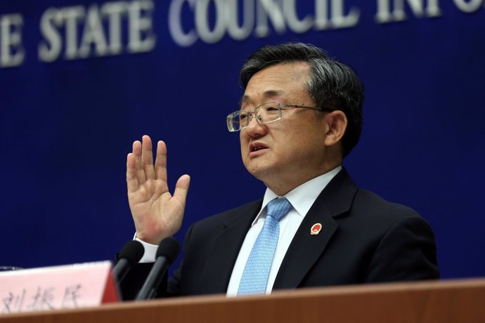 El viceministro de Asuntos Exteriores de China,  Liu Zhenmin.