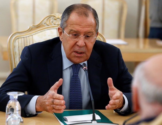 El ministro de Exteriores ruso, Sergei Lavrov