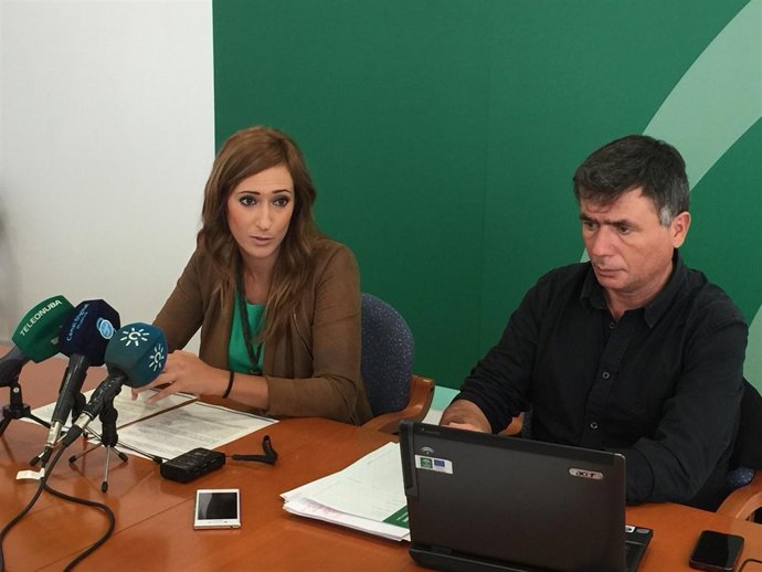 Rocío Jiménez y Enrique Martínez