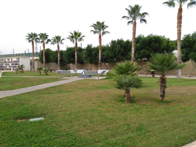 Depósito de cenizas del Cementerio de Valencia